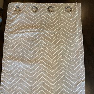 Grommet curtain panels.  48” x 82”,